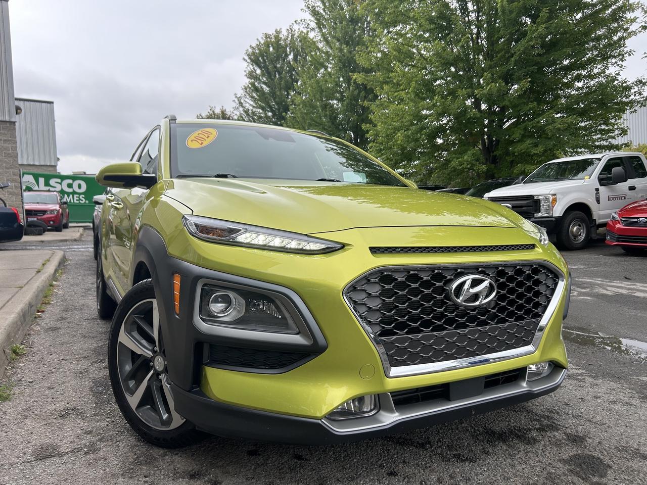 2020 Hyundai KONA ULTIMATE - LIME COLOUR PACKAGE! AWD, HEATED SEATS! Photo46