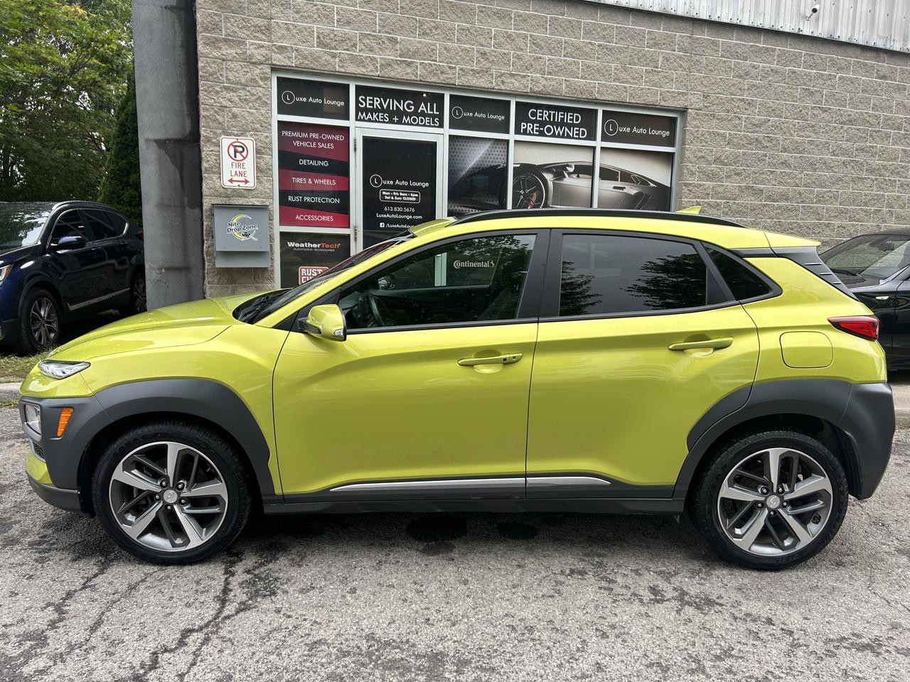2020 Hyundai KONA ULTIMATE - LIME COLOUR PACKAGE! AWD, HEATED SEATS! Photo3