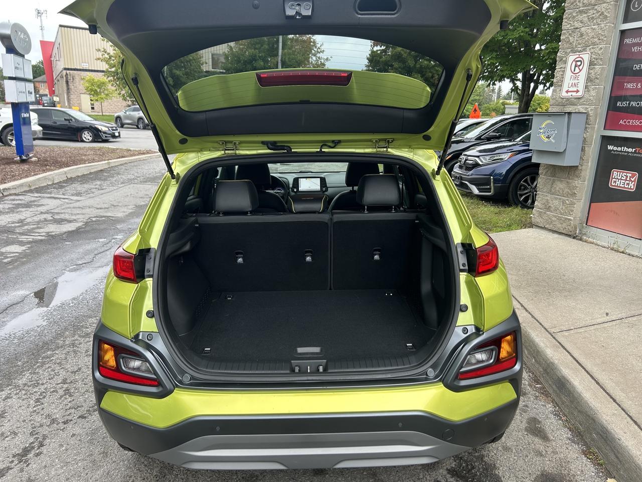 2020 Hyundai KONA ULTIMATE - LIME COLOUR PACKAGE! AWD, HEATED SEATS! Photo42