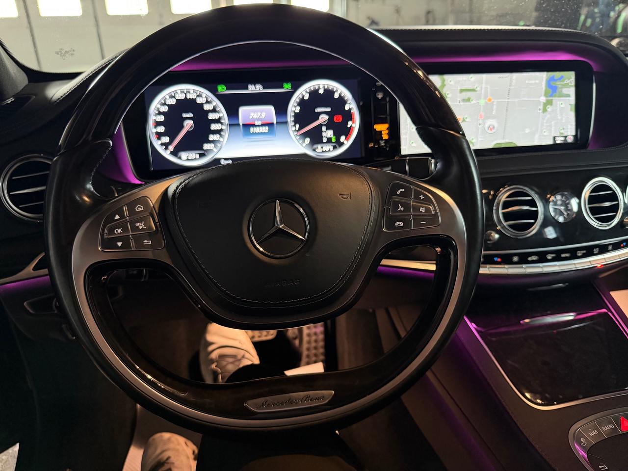 2017 Mercedes-Benz S-Class S 550L 4MATIC LWB AMG WHEELS | BURMESTER SOUND Photo