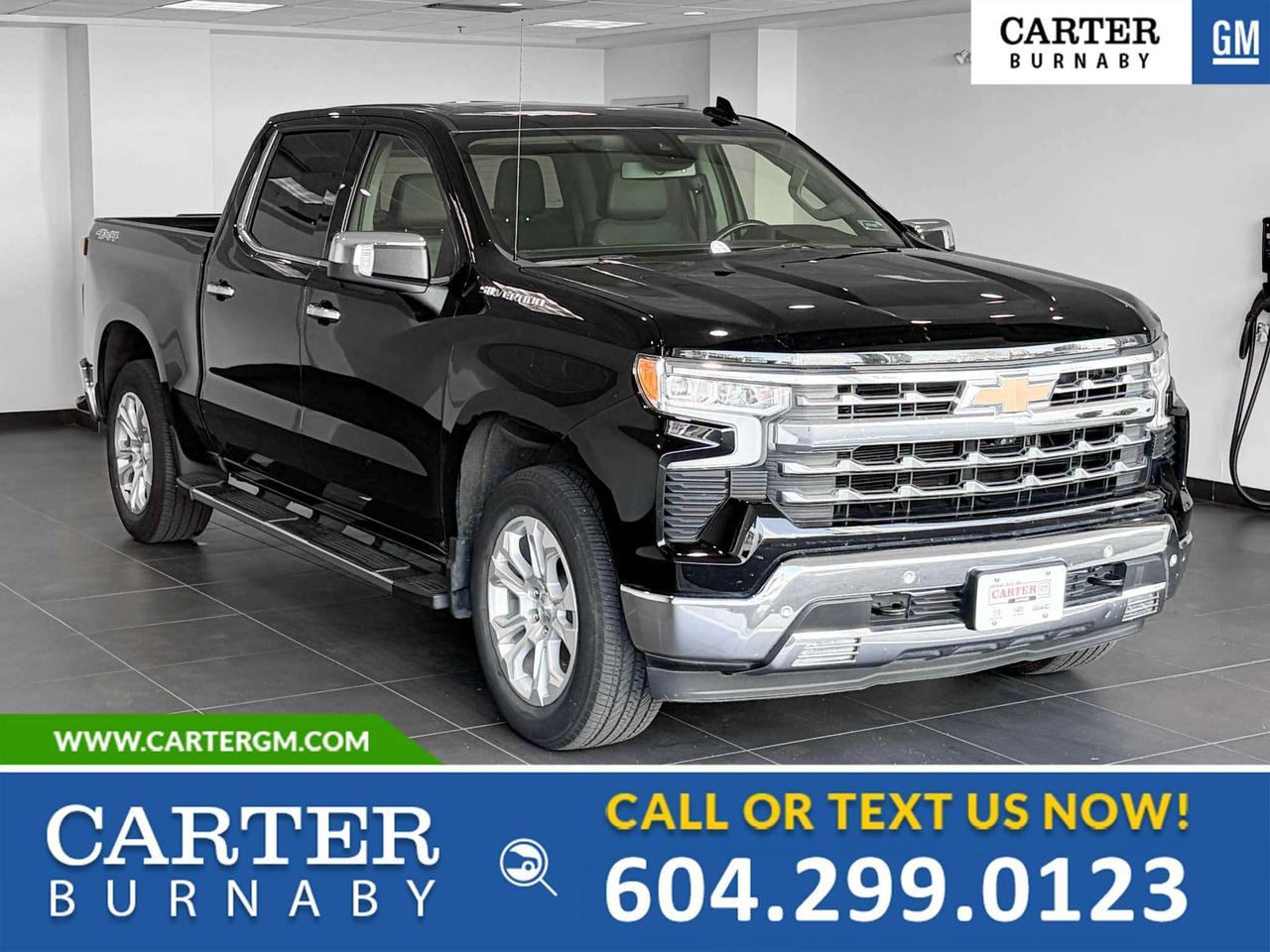 Used 2022 Chevrolet Silverado 1500 LTZ 4WD | 5.3L ENG/PWR LTHR SEATS/HD SURROUND for sale in Burnaby, BC