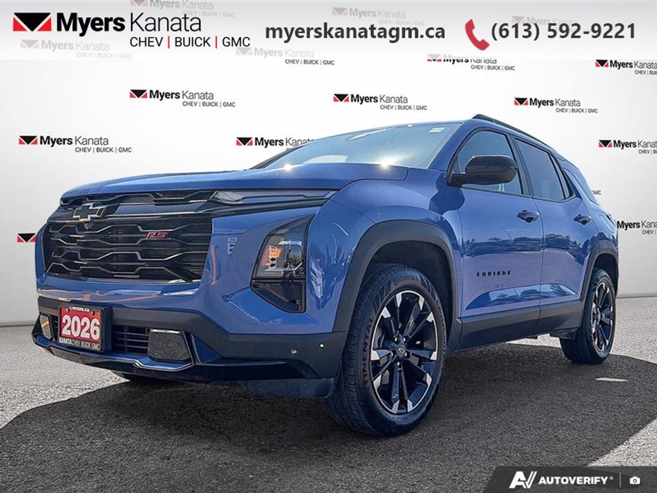 2026 Chevrolet Equinox RS  -  Power Liftgate -  Heated Seats Photo0