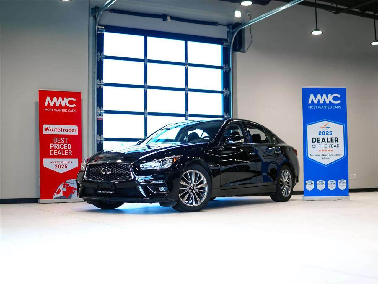 2024 Infiniti Q50 LUXE AWD | 360 CAM | SUNROOF | NO ACCIDENTS Photo