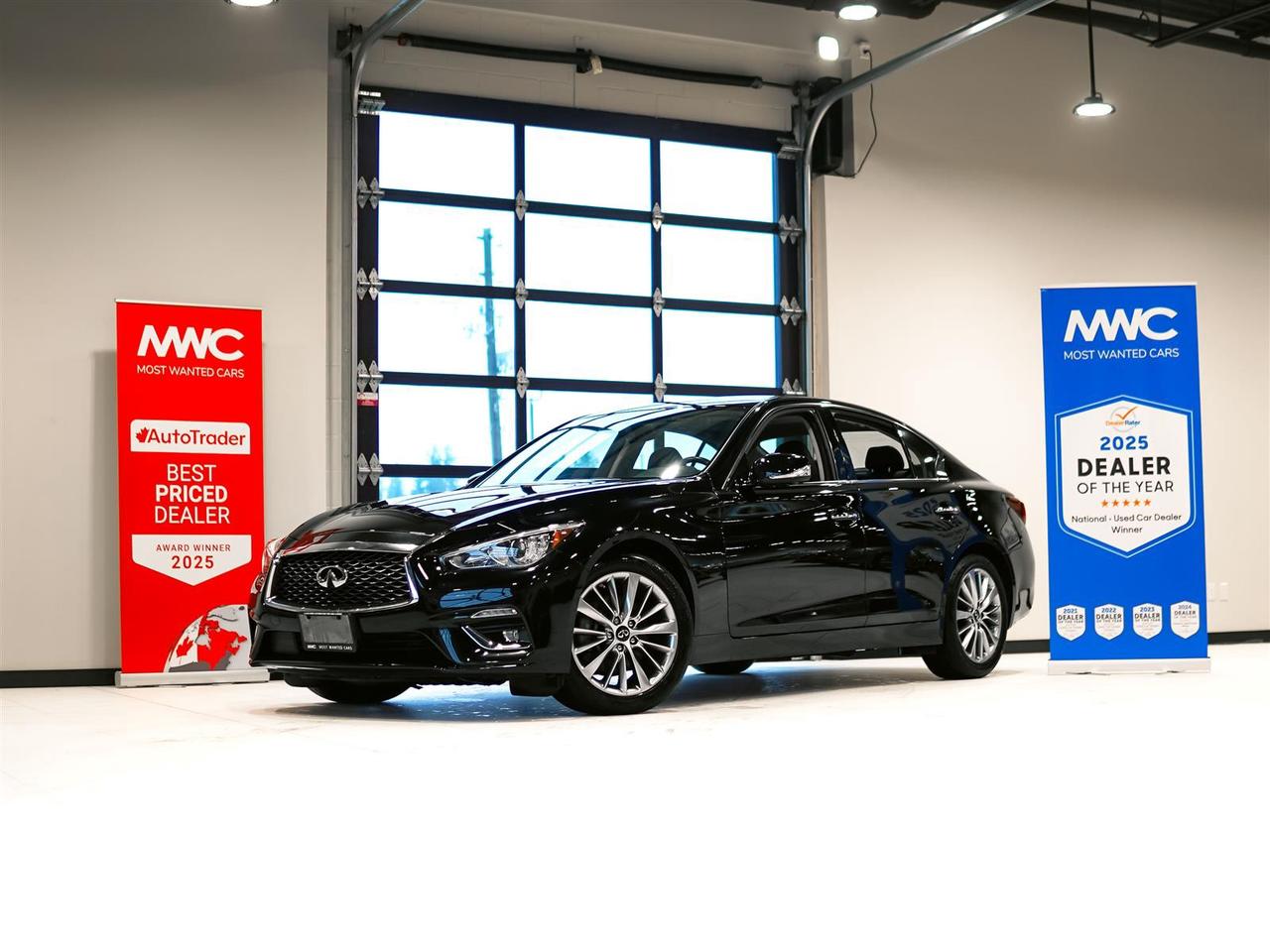 2024 Infiniti Q50 LUXE AWD | 360 CAM | SUNROOF | NO ACCIDENTS Photo