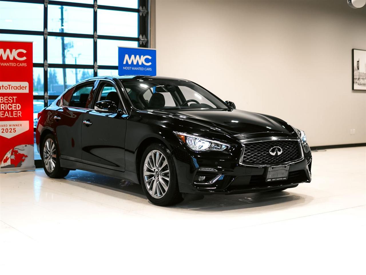 2024 Infiniti Q50 LUXE AWD | 360 CAM | SUNROOF | NO ACCIDENTS Photo