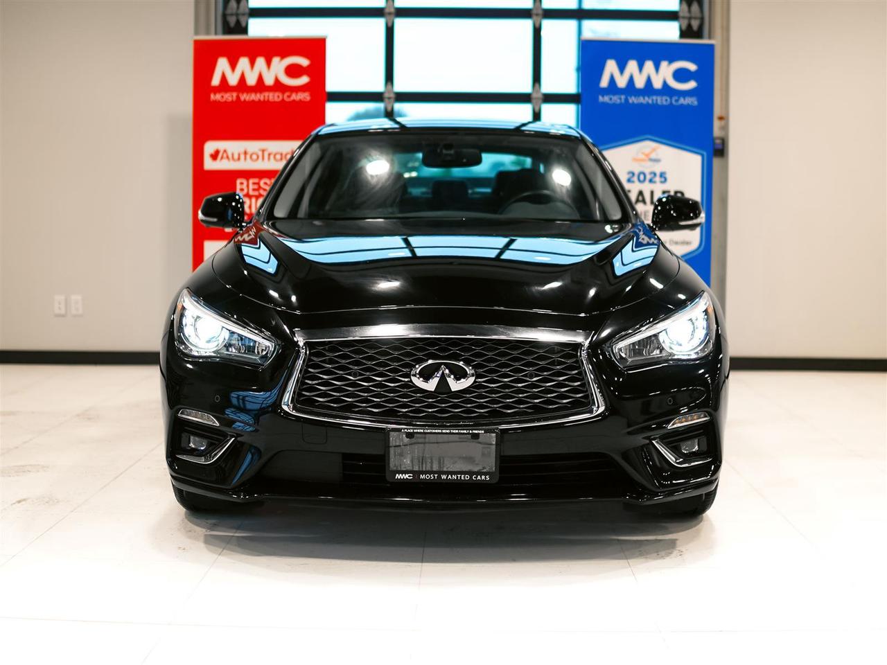 2024 Infiniti Q50 LUXE AWD | 360 CAM | SUNROOF | NO ACCIDENTS Photo