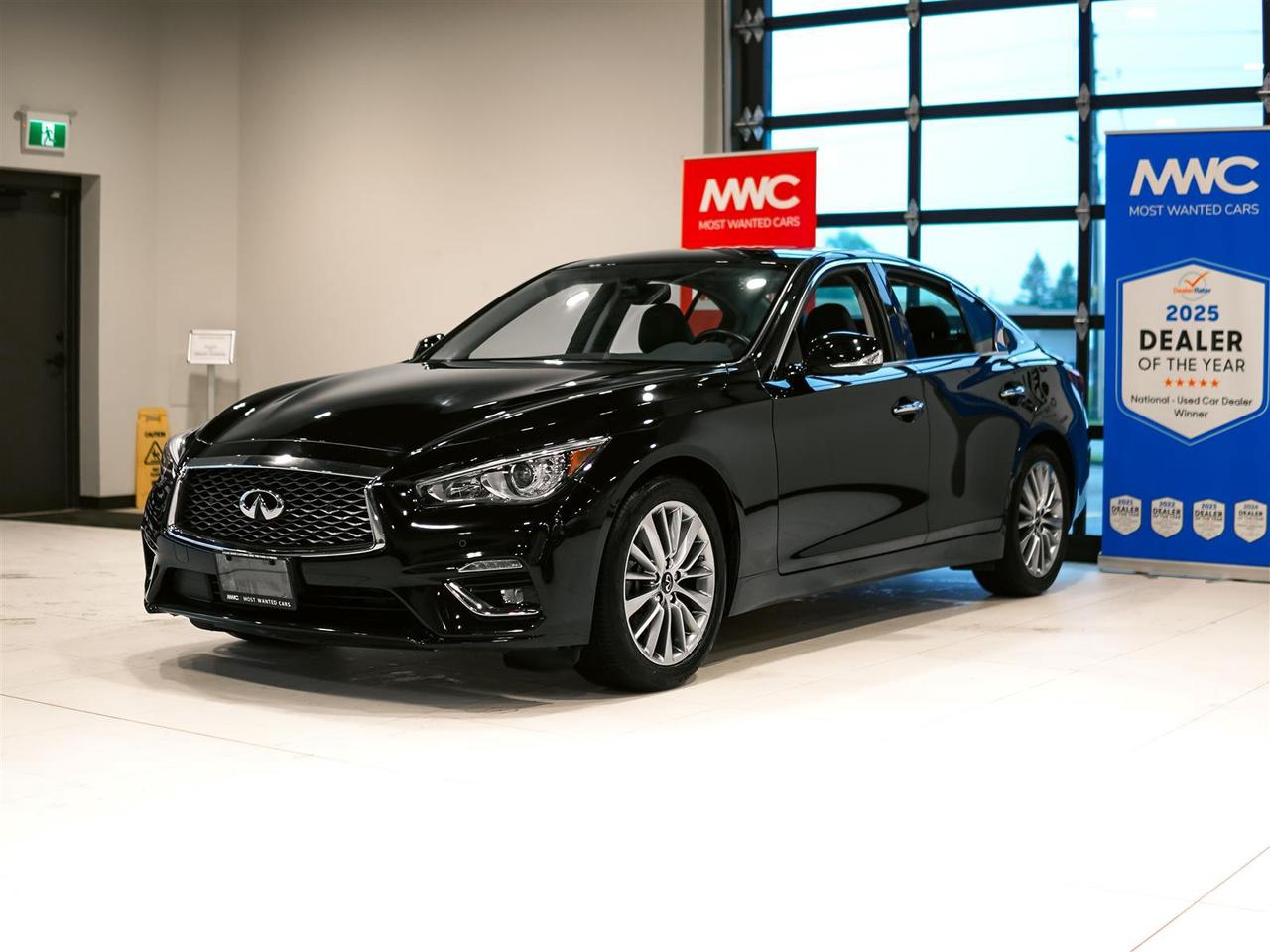 2024 Infiniti Q50 LUXE AWD | 360 CAM | SUNROOF | NO ACCIDENTS Photo
