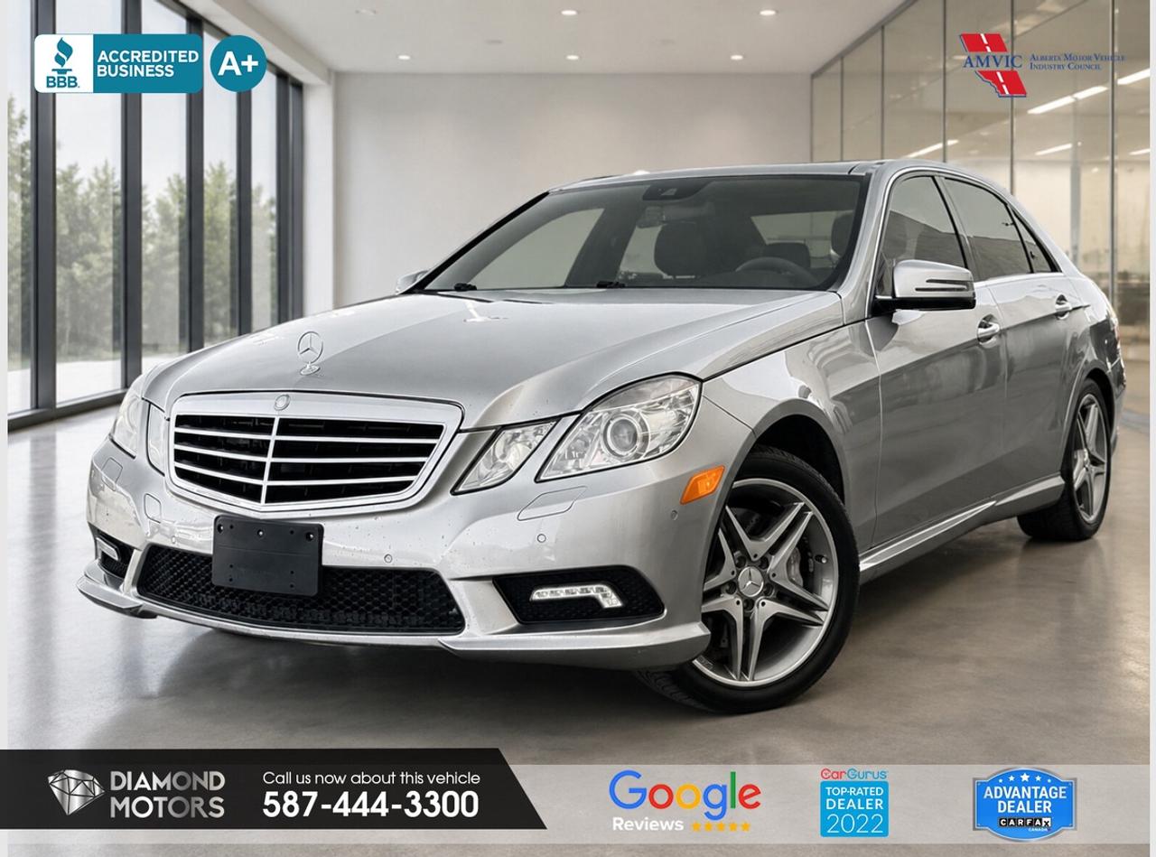 Used 2010 Mercedes-Benz E-Class E550 4MATIC for sale in Edmonton, AB