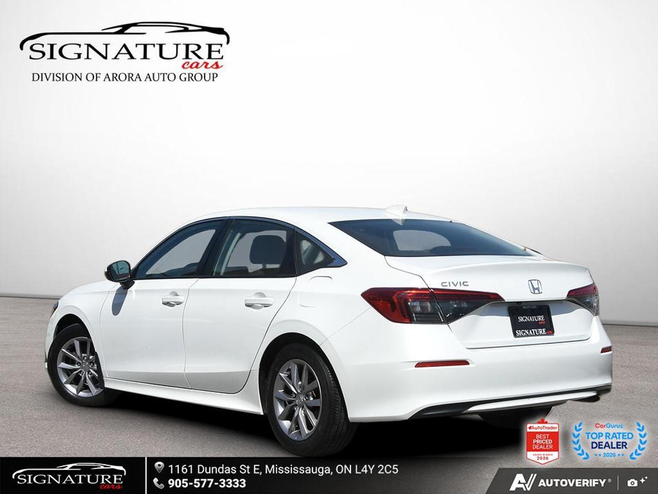 2022 Honda Civic EX No Accident Sunroof Carplay Photo3