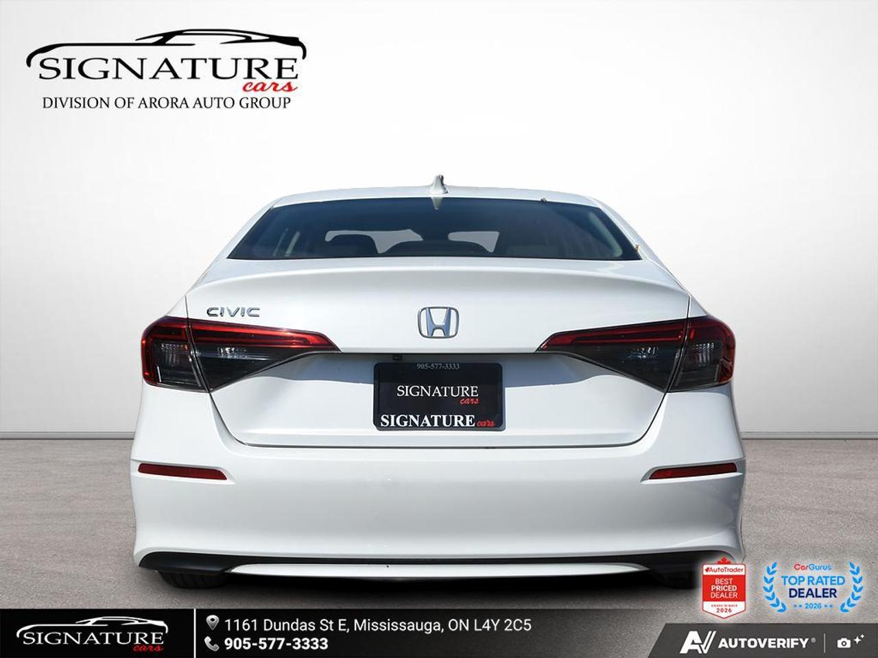 2022 Honda Civic EX No Accident Sunroof Carplay Photo