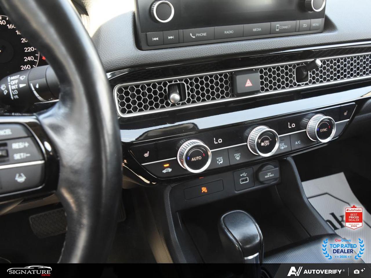 2022 Honda Civic EX No Accident Sunroof Carplay Photo