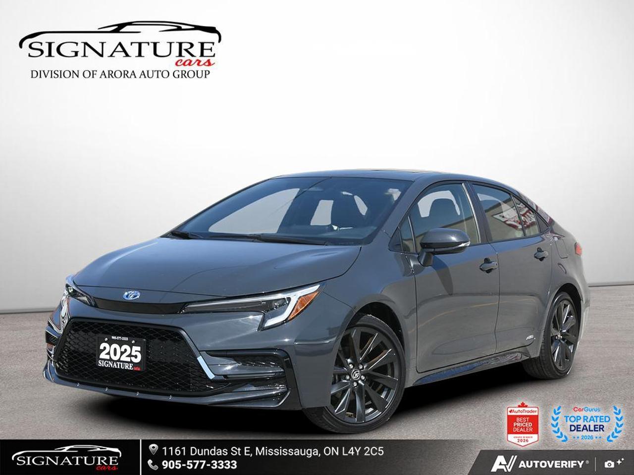 2025 Toyota Corolla Hybrid SE AWD No Accident Sunroof Carplay BSM Photo