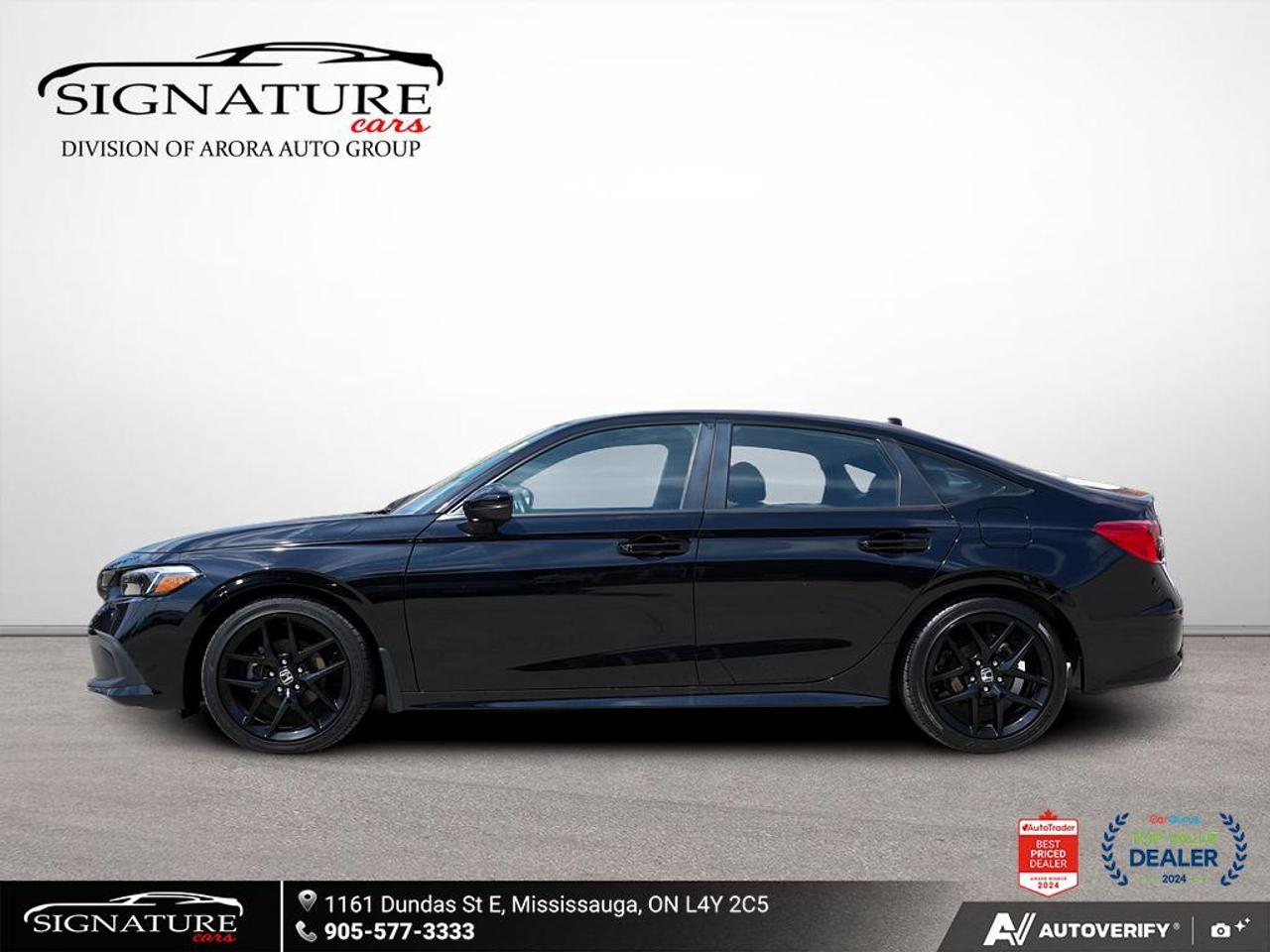 2022 Honda Civic Sport No Accident One Owner Sunroof Carplay Photo