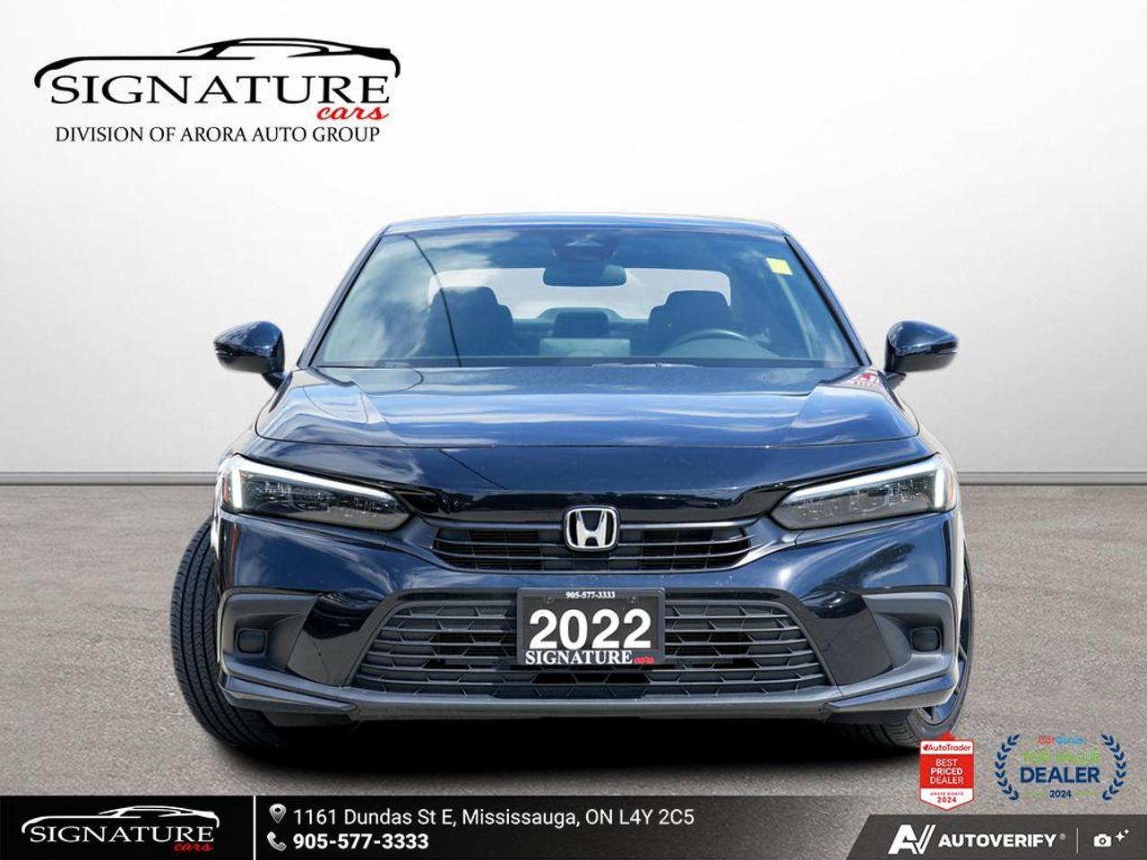 2022 Honda Civic Sport No Accident One Owner Sunroof Carplay Photo