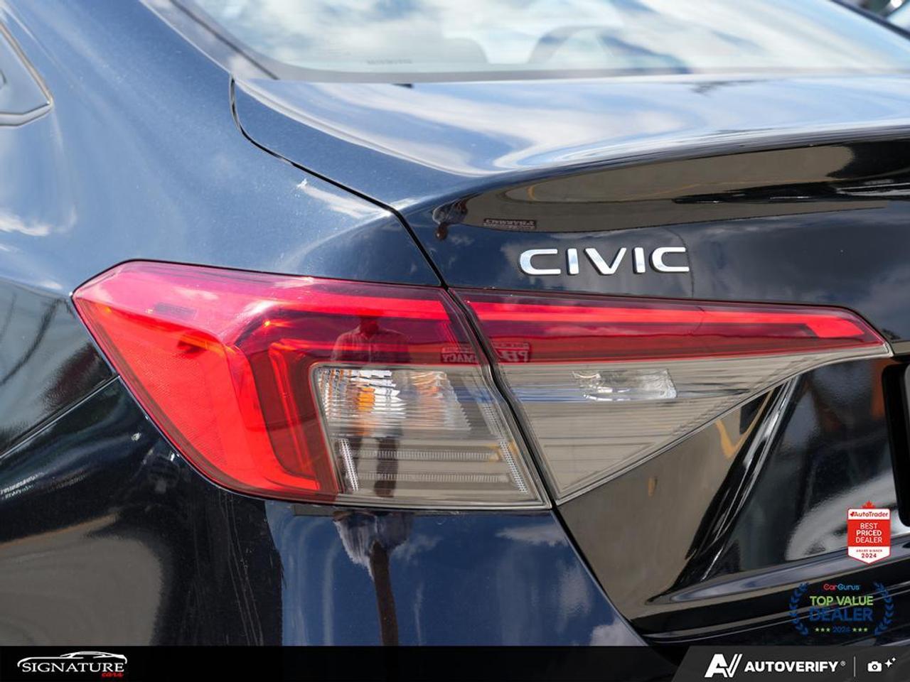 2022 Honda Civic Sport No Accident One Owner Sunroof Carplay Photo