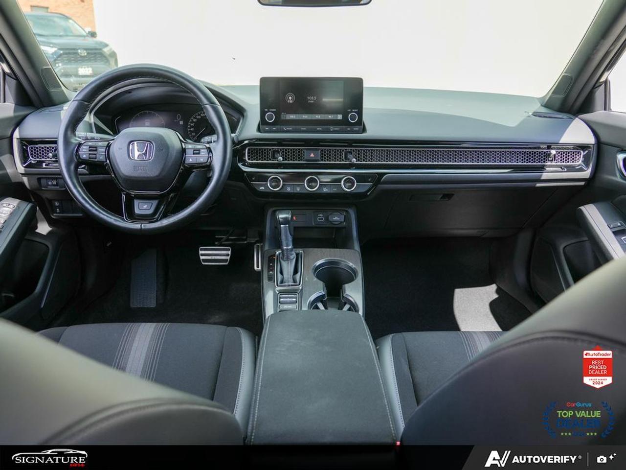 2022 Honda Civic Sport No Accident One Owner Sunroof Carplay Photo