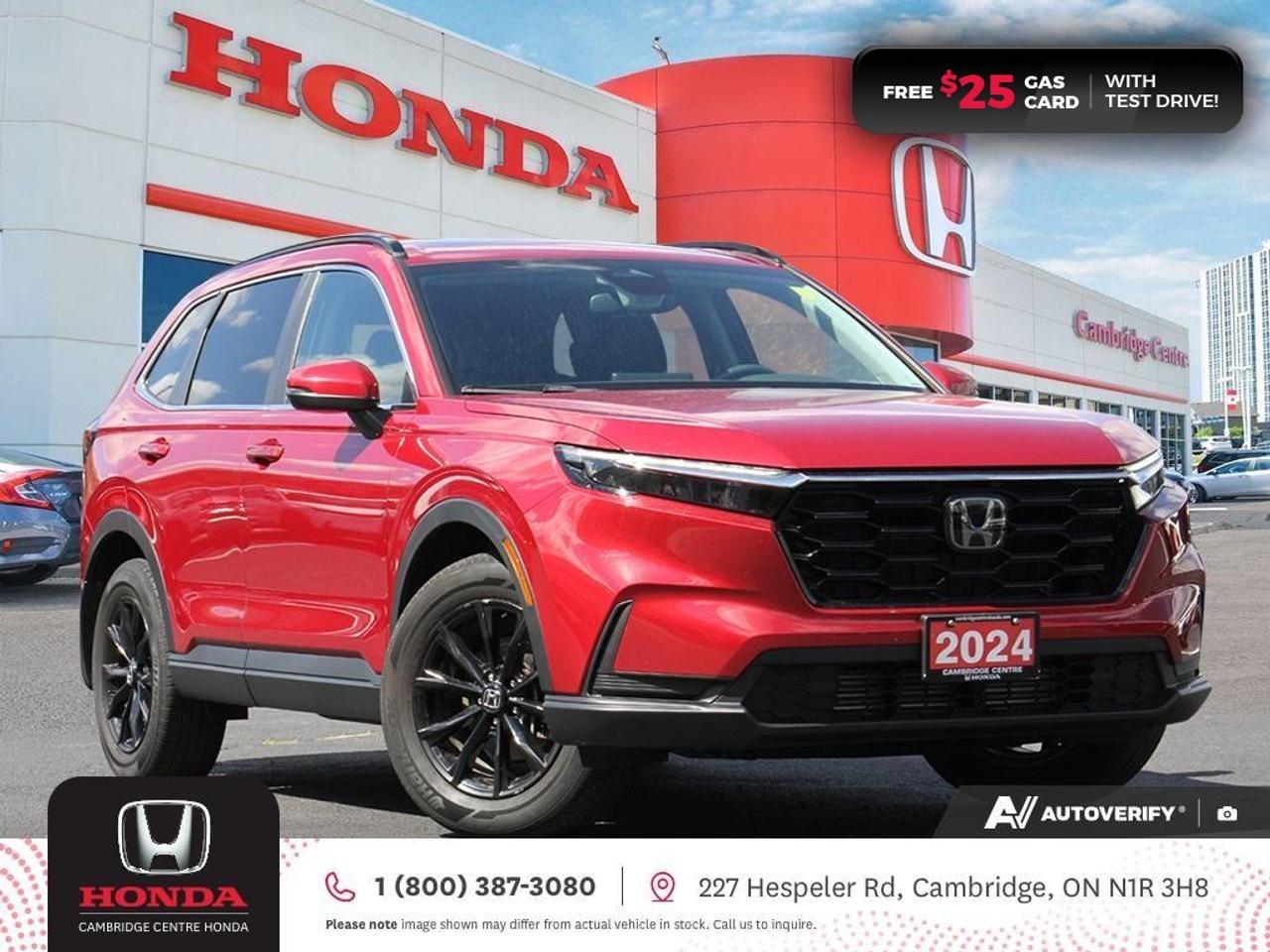 Used 2024 Honda CR-V Sport POWER SUNROOF | REARVIEW CAMERA | APPLE CARPLAY™/ANDROID AUTO™ for sale in Cambridge, ON