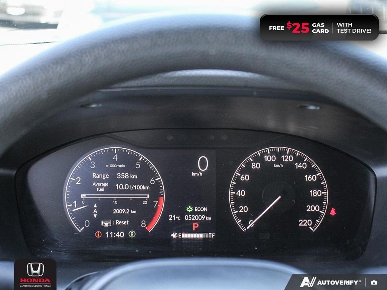 2024 Honda HR-V LX-B HONDA SENSING TECHNOLOGIES | REARVIEW CAMERA | APPLE CARPLAY™/ANDROID AUTO™ Photo