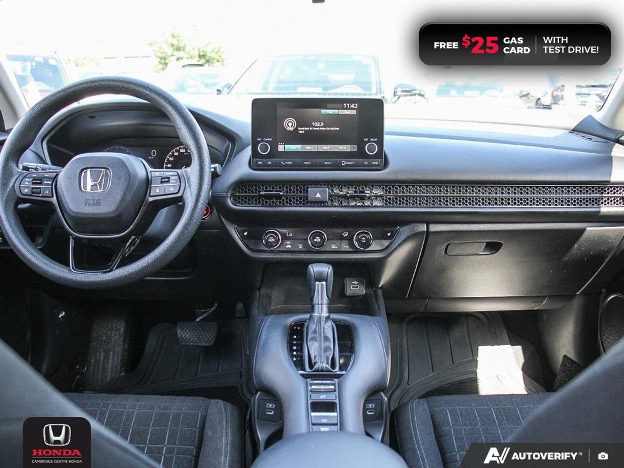 2024 Honda HR-V LX-B HONDA SENSING TECHNOLOGIES | REARVIEW CAMERA | APPLE CARPLAY™/ANDROID AUTO™ Photo
