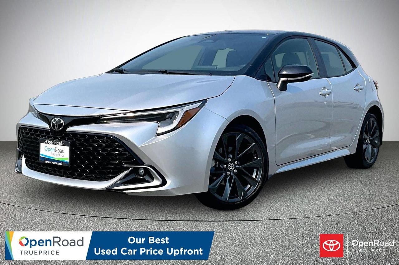Used 2025 Toyota Corolla Hatchback CVT for sale in Surrey, BC