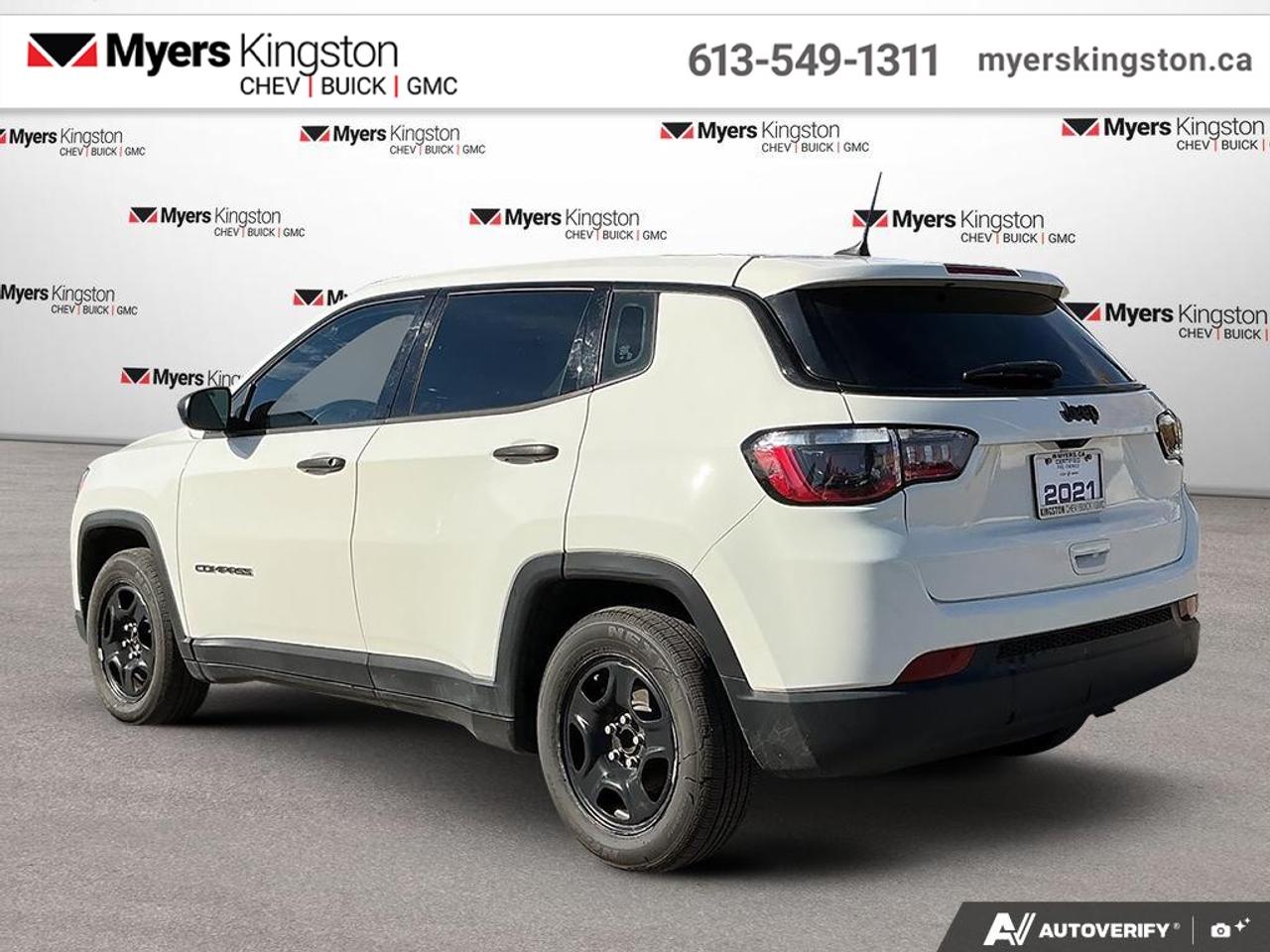 2021 Jeep Compass Sport  - Heated Seats -  Apple CarPlay - $121 B/W Photo