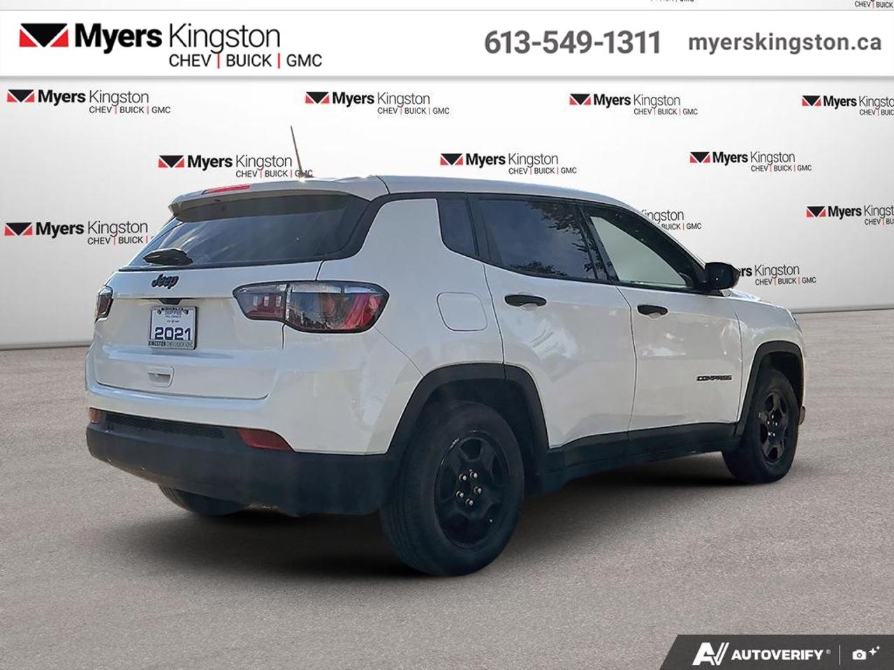 2021 Jeep Compass Sport  - Heated Seats -  Apple CarPlay - $121 B/W Photo
