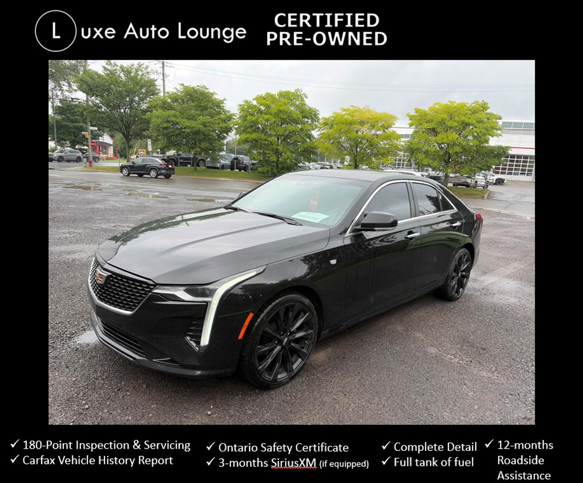 2021 Cadillac CT4 Luxury - LOADED!! REMOTE START, WIRELESS CHARGER!! - Photo #1