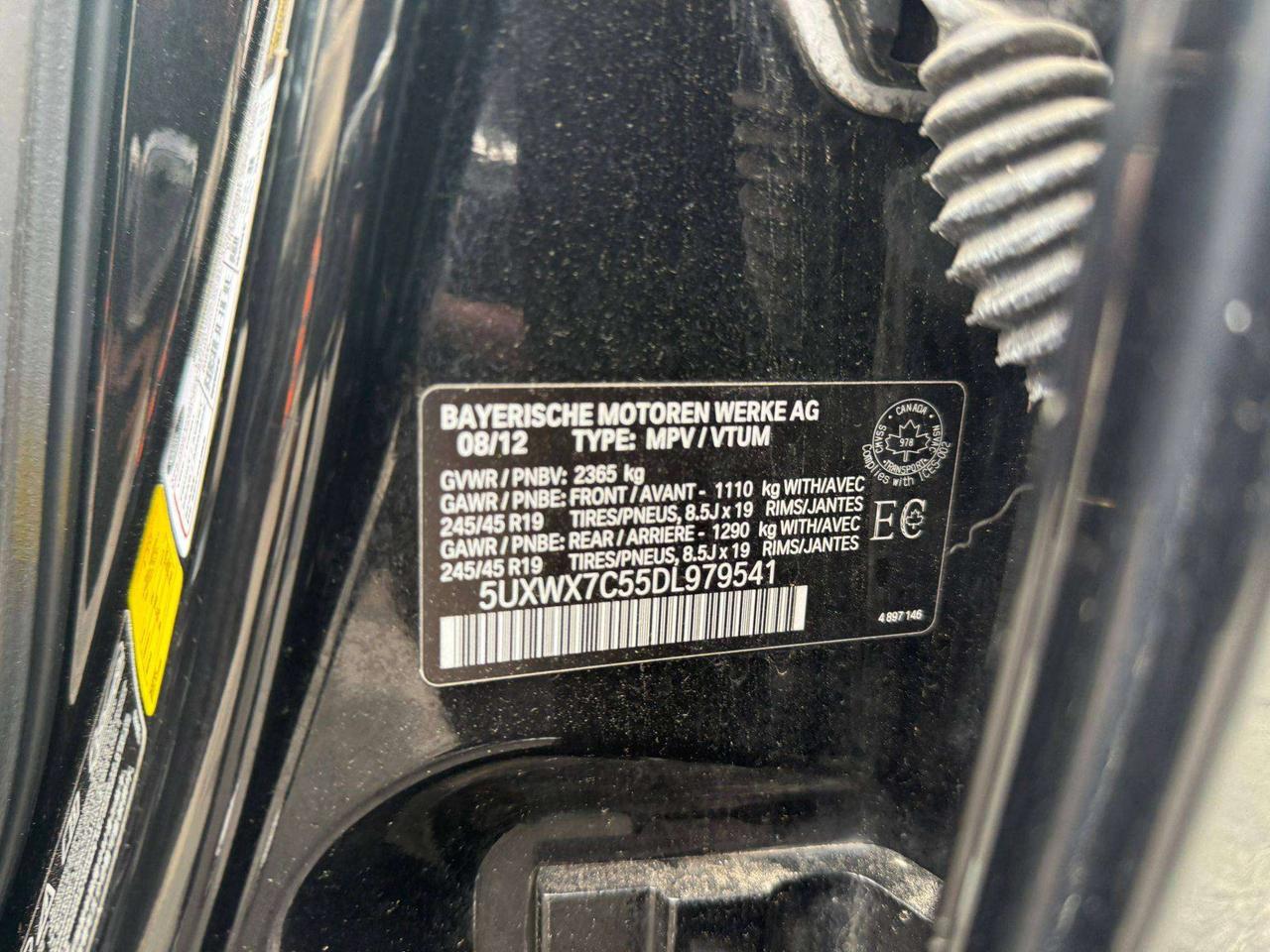 2013 BMW X3 35i Photo