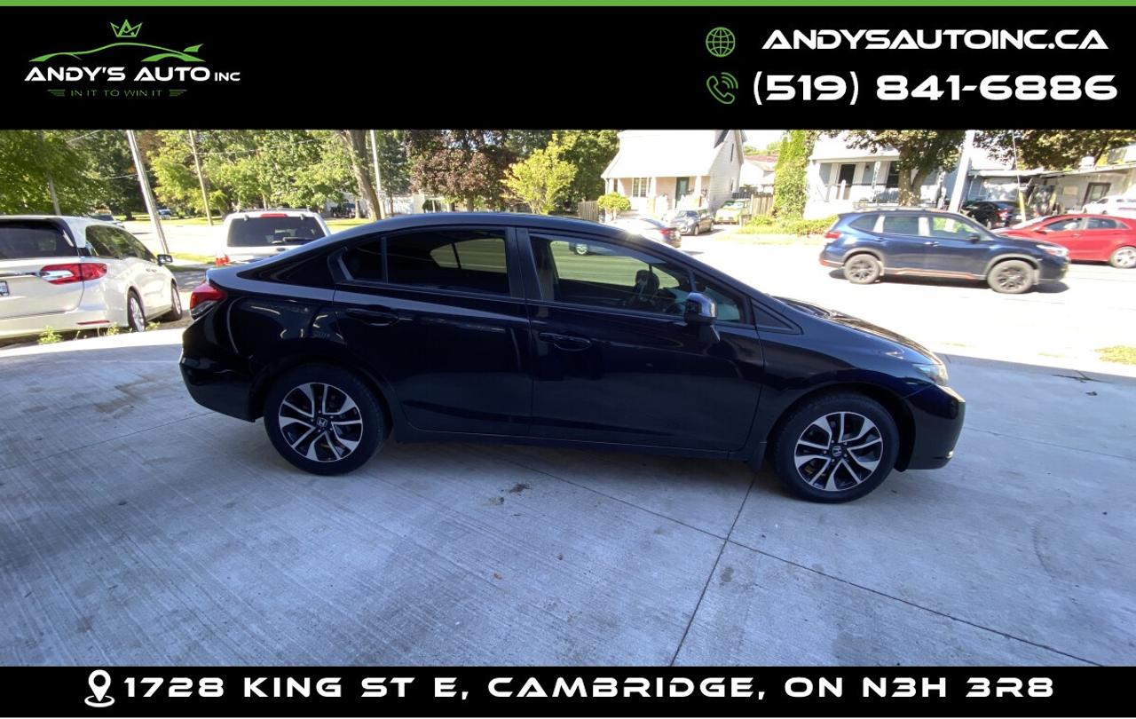 2013 Honda Civic ! HEATED SEATS ! SUNROOF ! NO ACCIDENTS ! EX ! HEATED SEATS ! SUNROOF ! NO ACCIDENTS ! Photo3