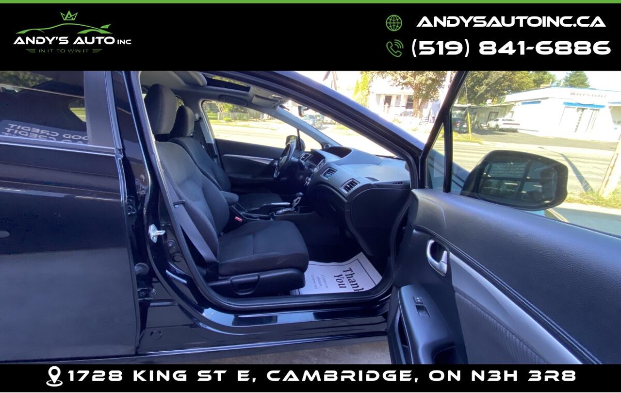 2013 Honda Civic ! HEATED SEATS ! SUNROOF ! NO ACCIDENTS ! EX ! HEATED SEATS ! SUNROOF ! NO ACCIDENTS ! Photo