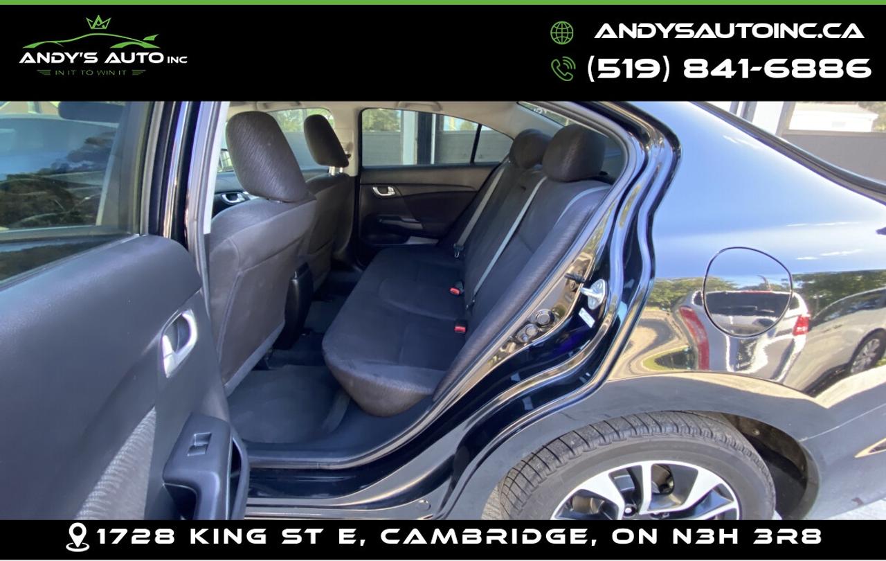 2013 Honda Civic ! HEATED SEATS ! SUNROOF ! NO ACCIDENTS ! EX ! HEATED SEATS ! SUNROOF ! NO ACCIDENTS ! Photo