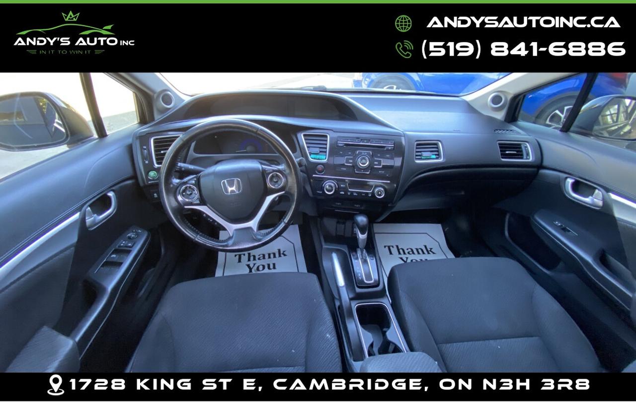 2013 Honda Civic ! HEATED SEATS ! SUNROOF ! NO ACCIDENTS ! EX ! HEATED SEATS ! SUNROOF ! NO ACCIDENTS ! Photo