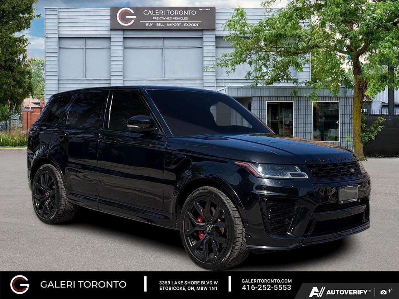 2020 Land Rover Range Rover Sport SVR|RED BUCKETS|CLEAN CARFAX Photo