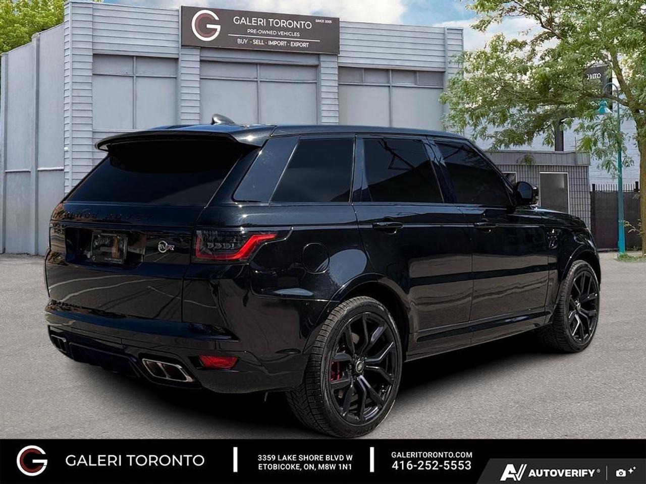 2020 Land Rover Range Rover Sport SVR|RED BUCKETS|CLEAN CARFAX Photo