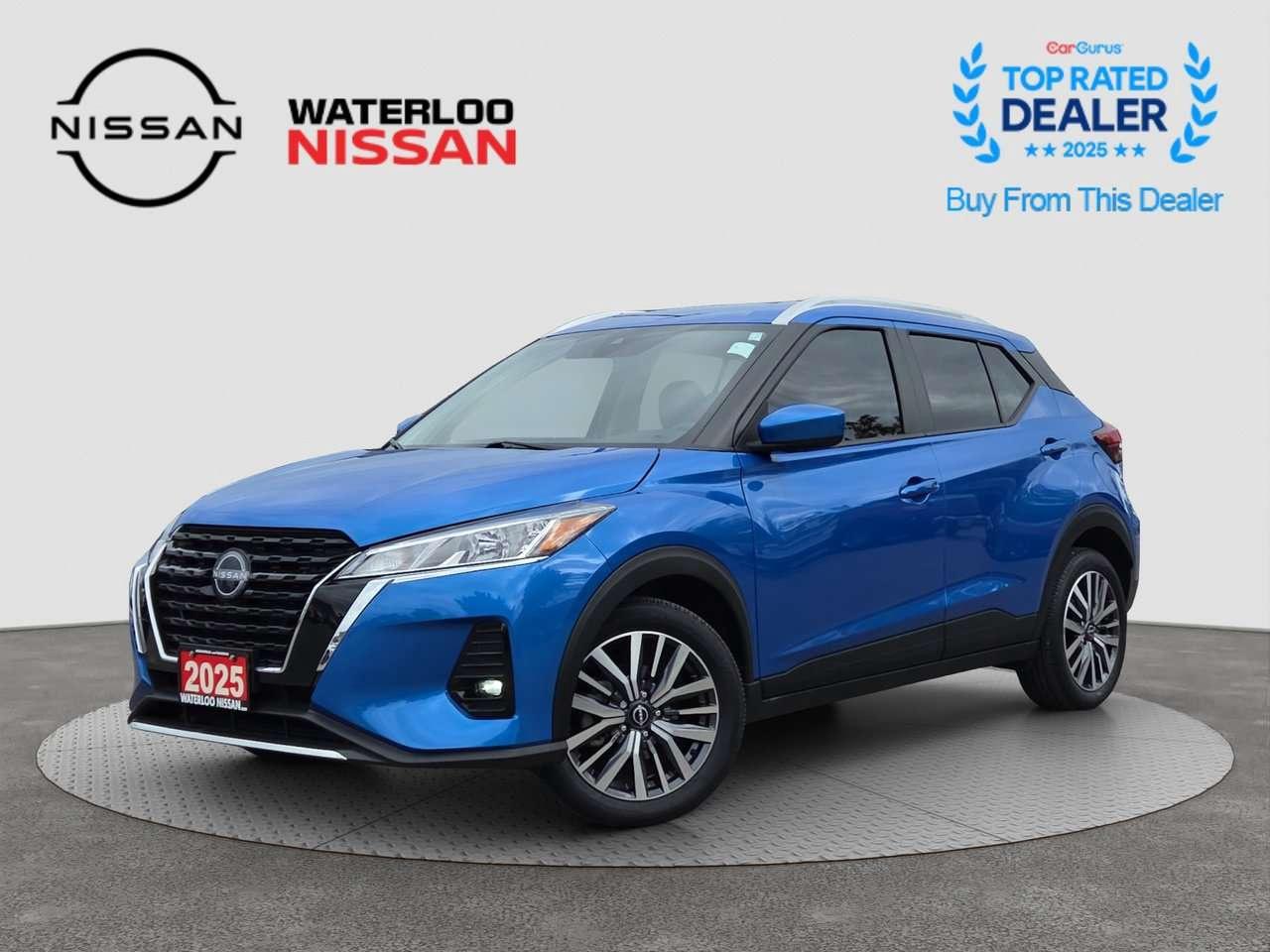2025 Nissan Kicks SV HEATED FRONT SEATS   HEATED STEERING   REMOTE START   ALLOYS   REARVIEW CAMERA Photo