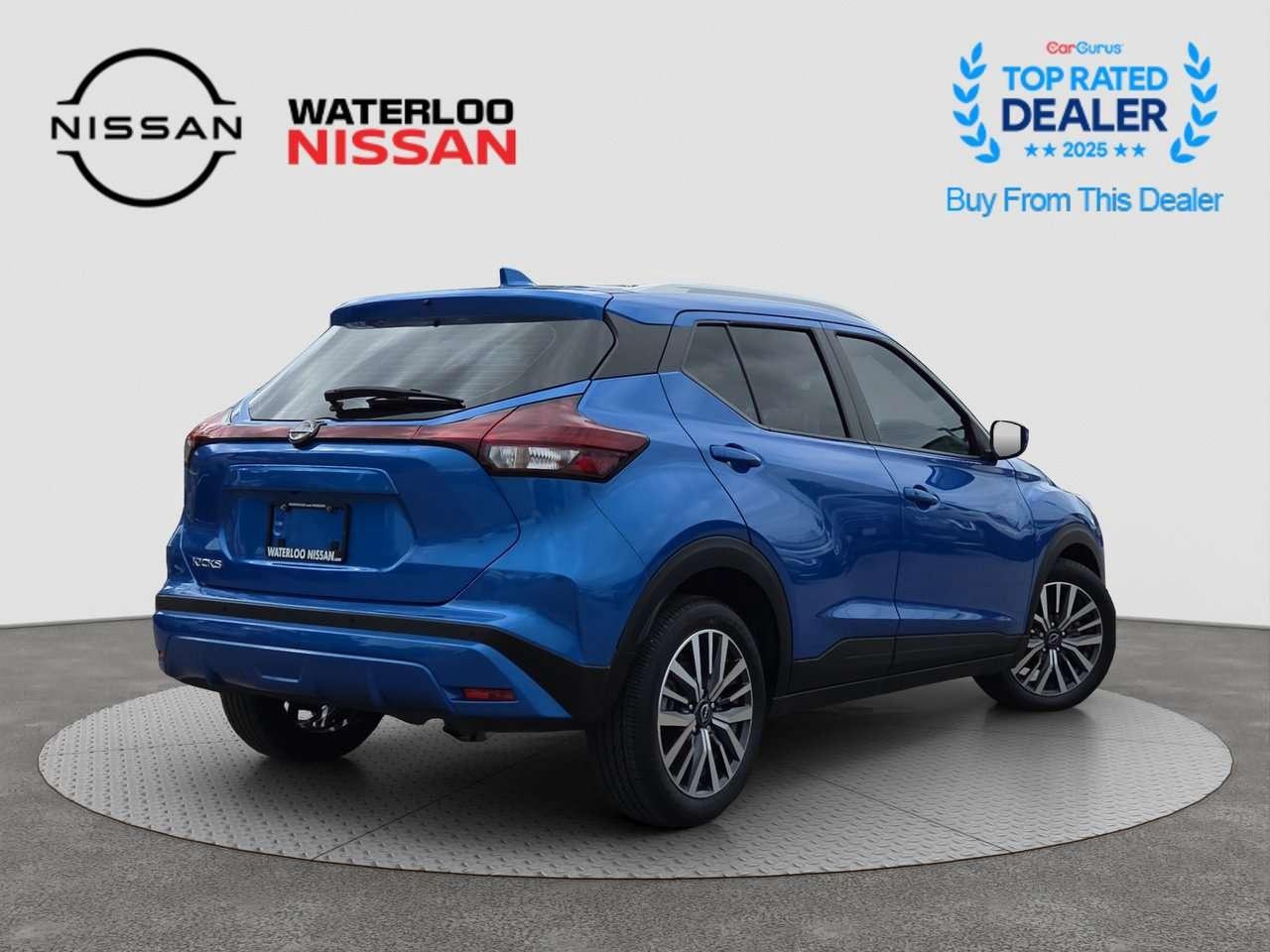 2025 Nissan Kicks SV HEATED FRONT SEATS   HEATED STEERING   REMOTE START   ALLOYS   REARVIEW CAMERA Photo