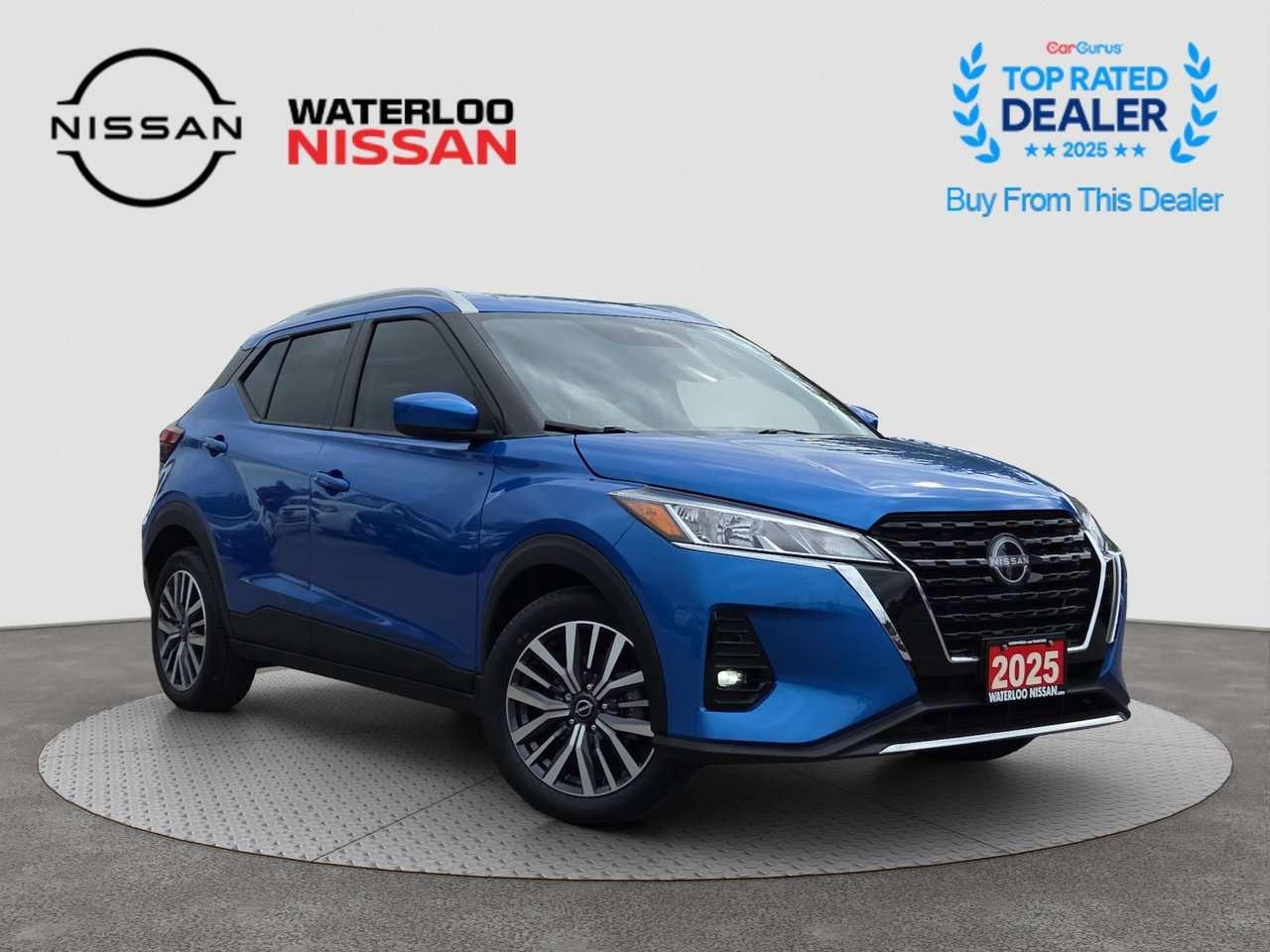 2025 Nissan Kicks SV HEATED FRONT SEATS   HEATED STEERING   REMOTE START   ALLOYS   REARVIEW CAMERA Photo