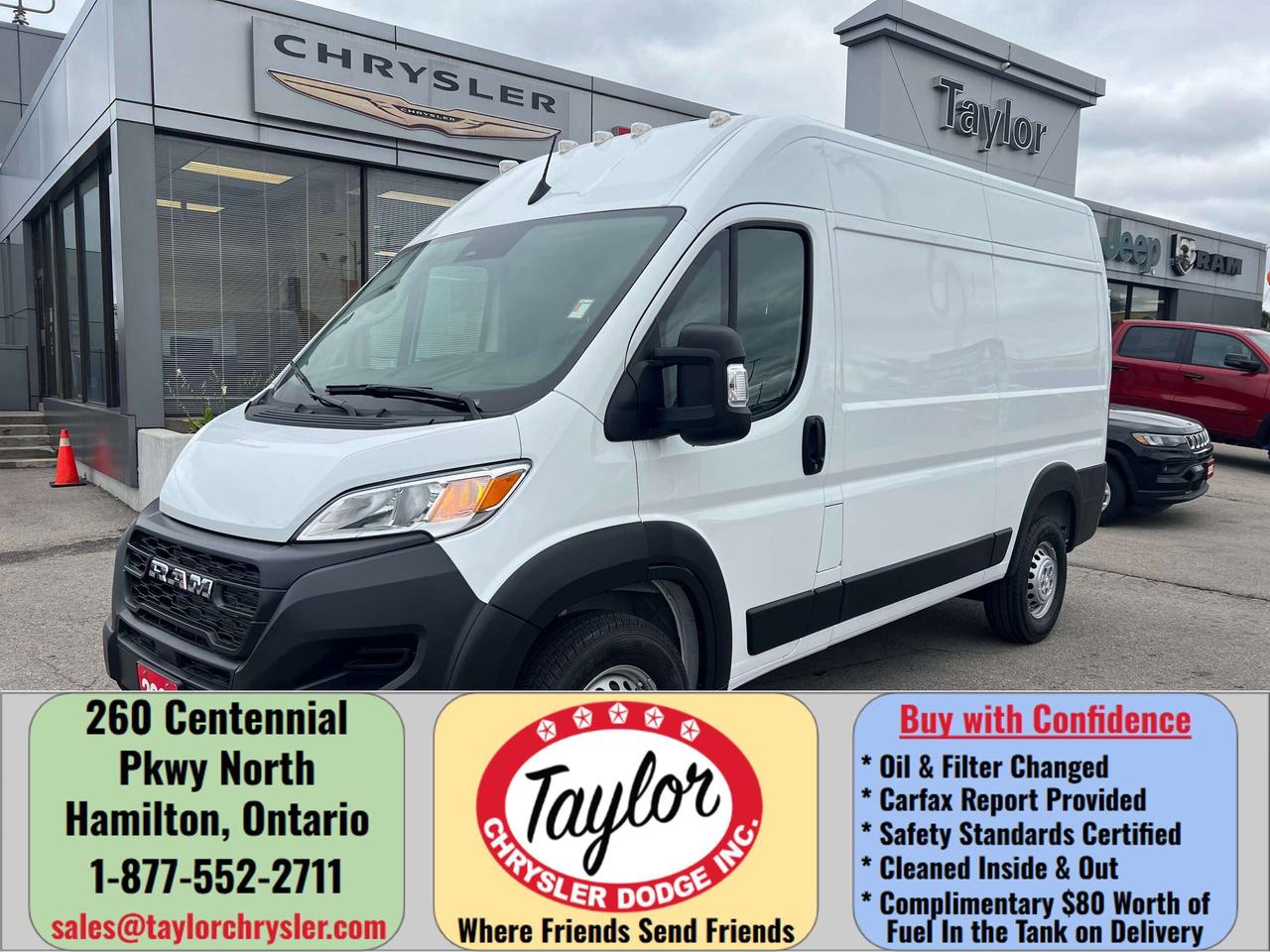 2025 RAM ProMaster 3500 High Roof 136 WB *4,555 LBS PAYLOAD *2 KEYS Photo0