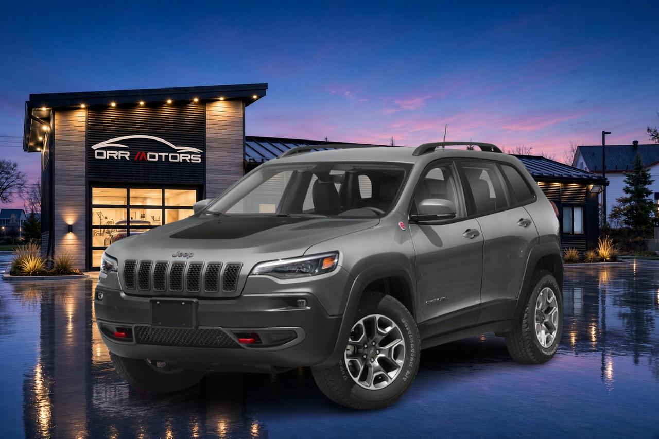 Gray 2019 Jeep Cherokee SUV / Crossover Four-Wheel Drive 9-Speed Automatic