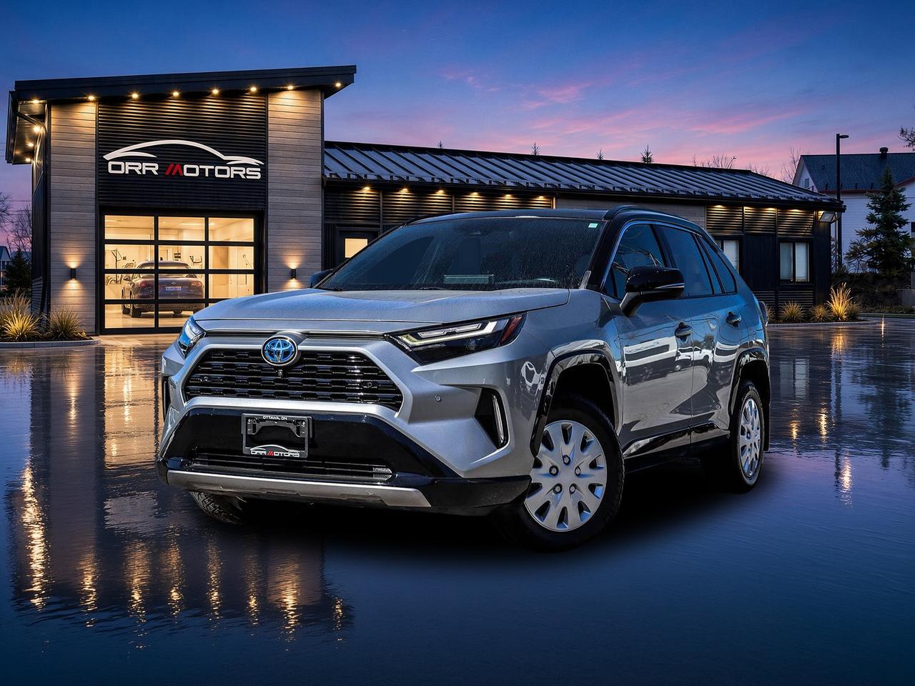 Gray 2022 Toyota RAV4 Hybrid SUV / Crossover Continuously Variable Transmission