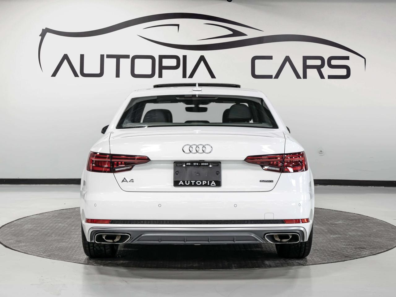 2019 Audi A4 TECHNIK BLIND SPOTS NAVI REAR VIEW CAMERA Photo4