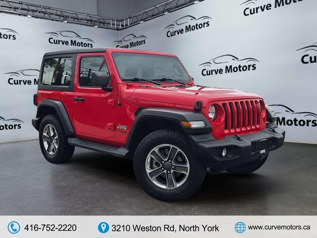 2019 Jeep Wrangler Sport 4x4 * LOW KM / WELL MAINTANED / CAMERA / BLUETOOTH / AUTOMATIC Photo0