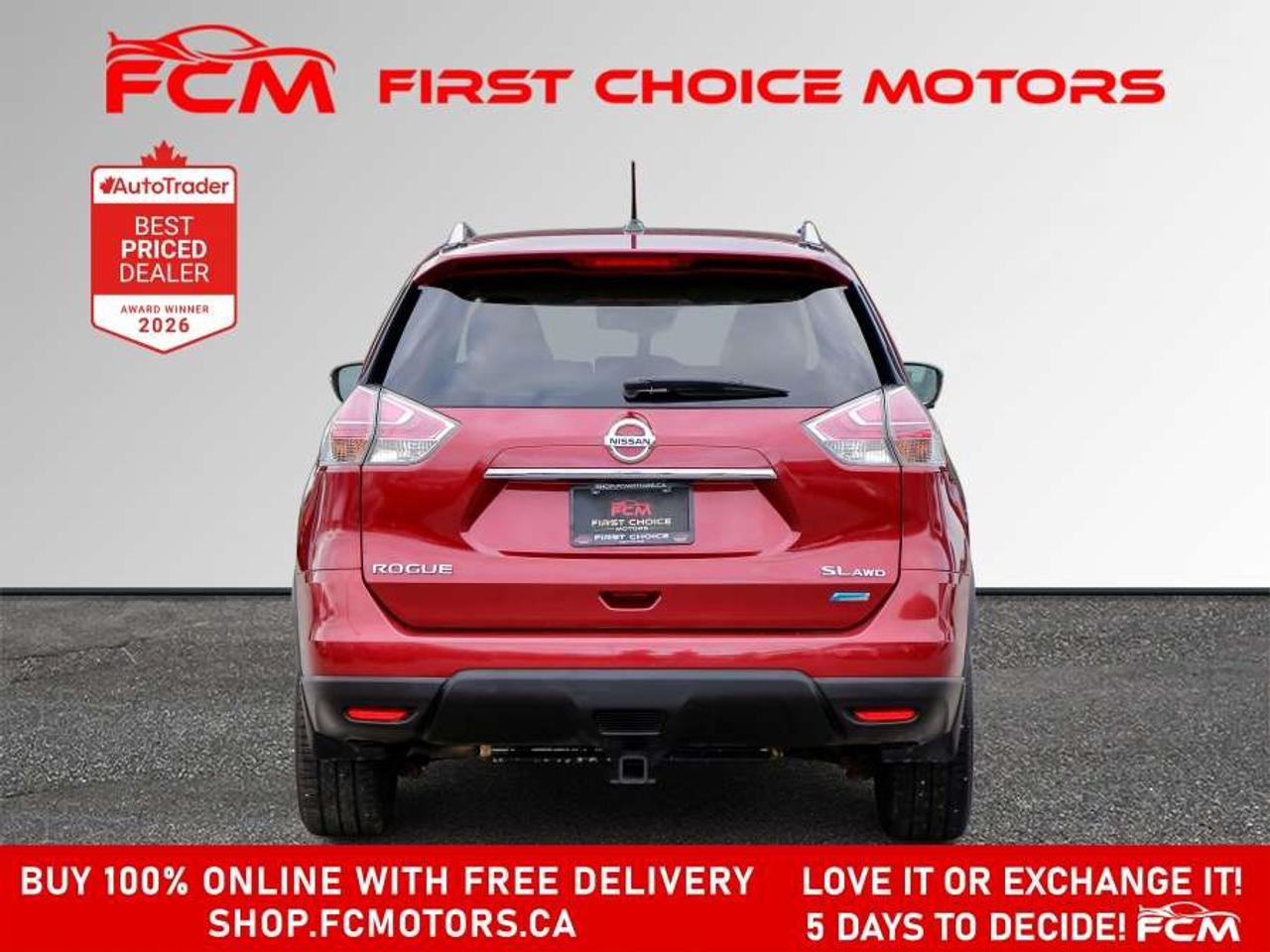 2015 Nissan Rogue SL AWD   FULLY CERTIFIED WITH WARRANTY Photo