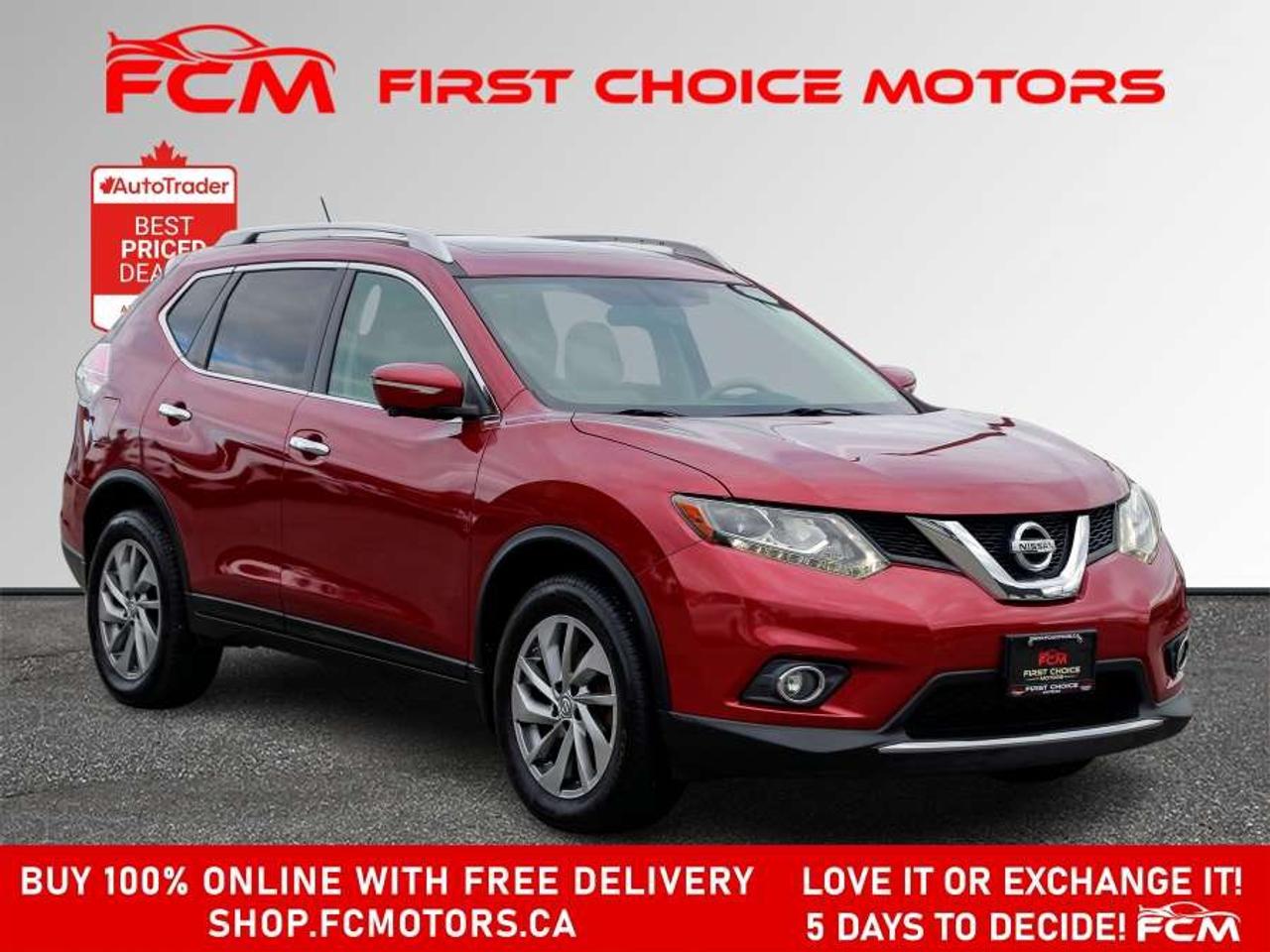 2015 Nissan Rogue SL AWD   FULLY CERTIFIED WITH WARRANTY Photo