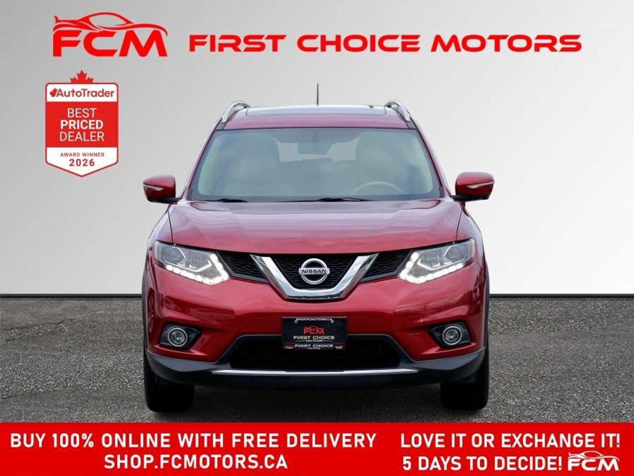 2015 Nissan Rogue SL AWD   FULLY CERTIFIED WITH WARRANTY Photo
