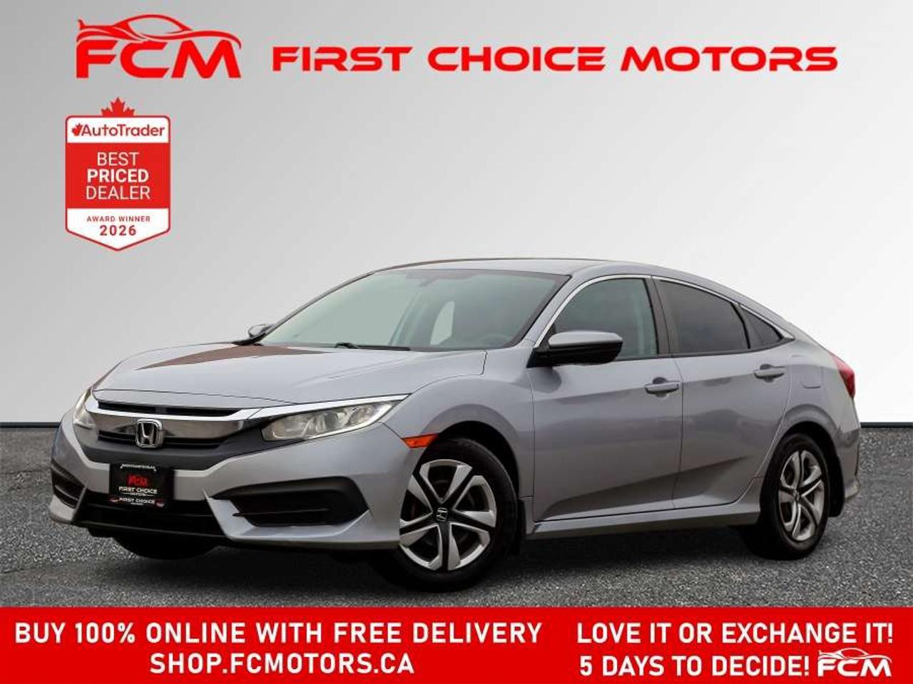 2017 Honda Civic LX   FULLY CERTIFIED WITH WARRANTY Photo