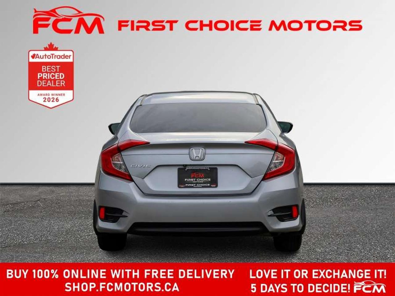 2017 Honda Civic LX   FULLY CERTIFIED WITH WARRANTY Photo