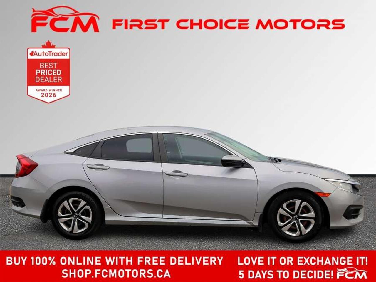 2017 Honda Civic LX   FULLY CERTIFIED WITH WARRANTY Photo
