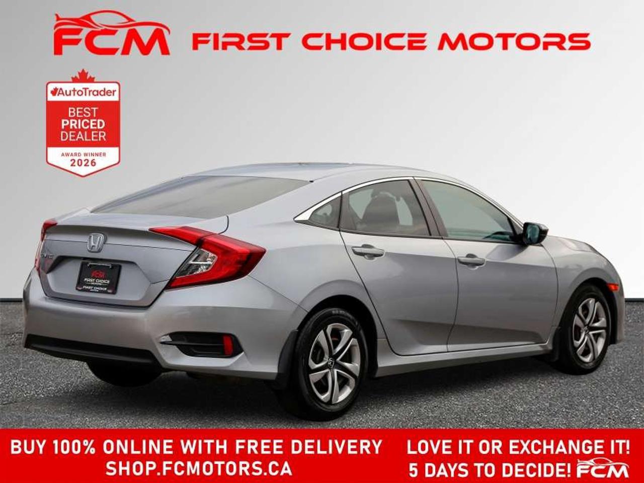 2017 Honda Civic LX   FULLY CERTIFIED WITH WARRANTY Photo