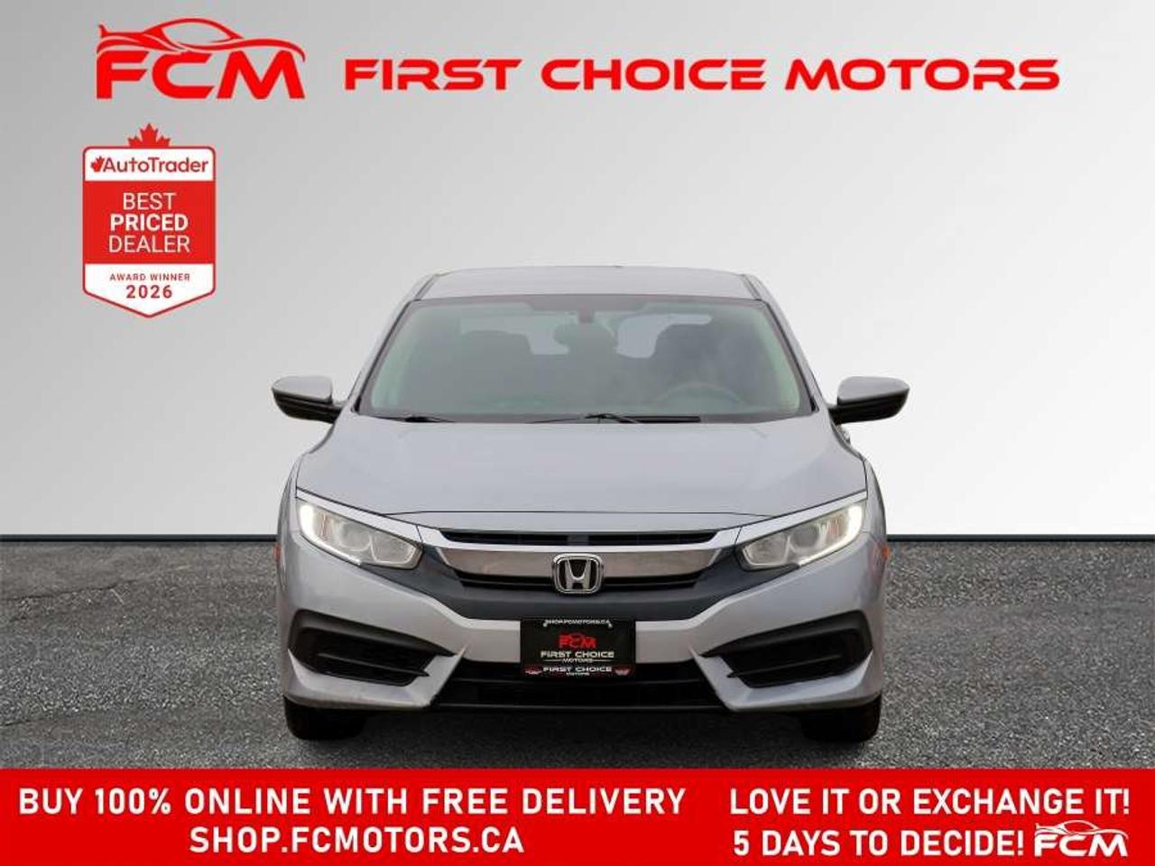 2017 Honda Civic LX   FULLY CERTIFIED WITH WARRANTY Photo